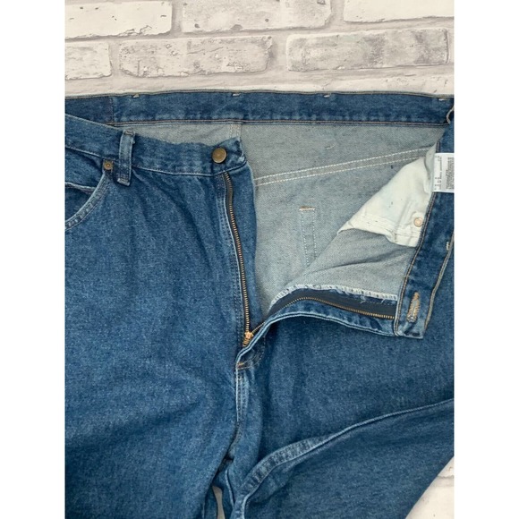 Wrangles Five Star Men's Jeans Dark Stonewash Size 40 x 32 - Picture 8 of 10